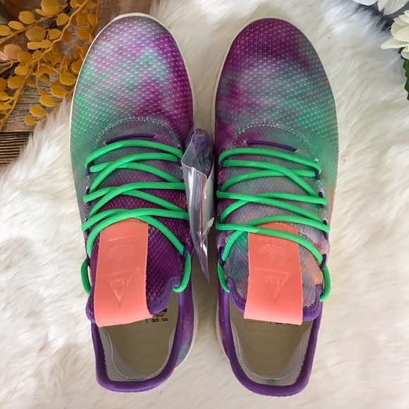 NEW adidas Tennis HU Pharrell Holi Tie Dye - Picture 4 of 7